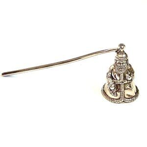 NWT GODINGER Silver Treasures Santa Claus Candle Snuffer Christmas Collectible